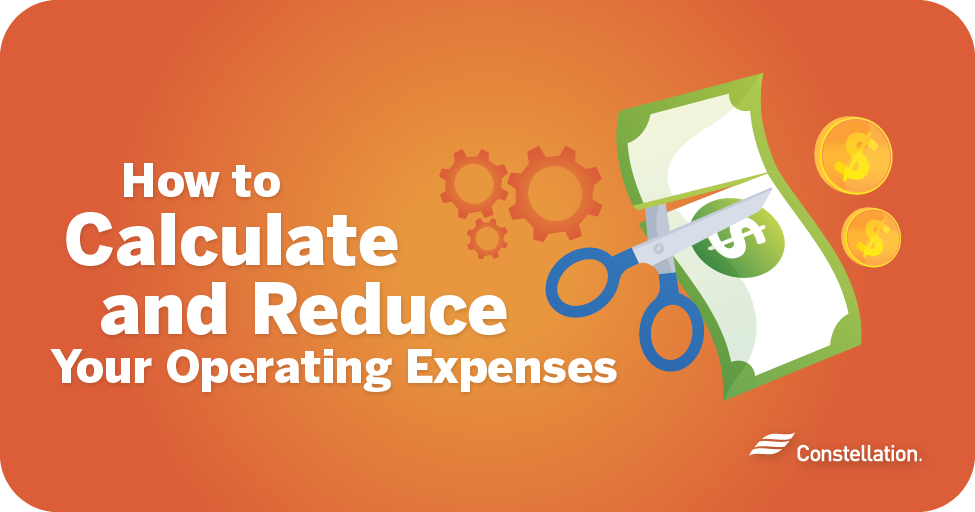 how to calculate and reduce your operating expenses