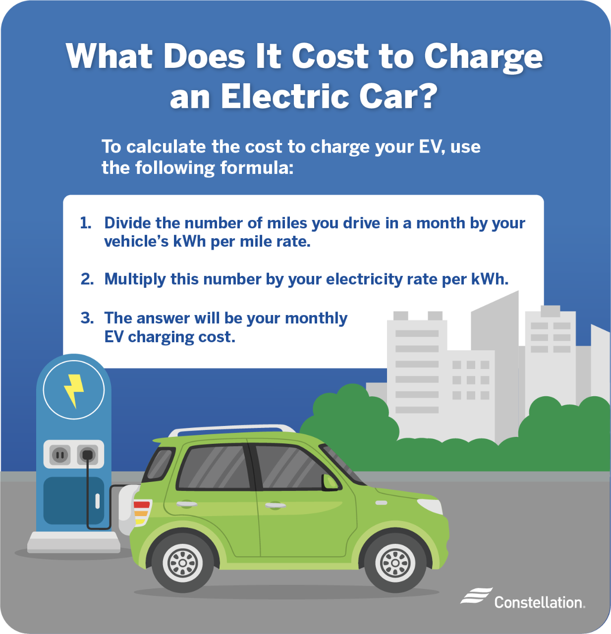 How much does it cost to charge an electric car?