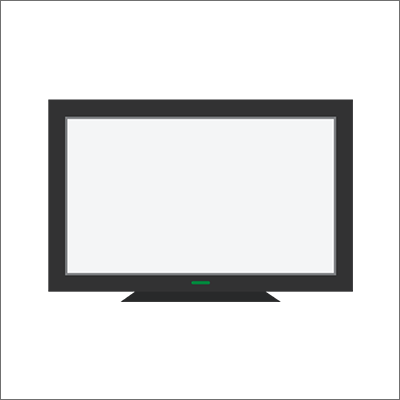 tv vector illustration