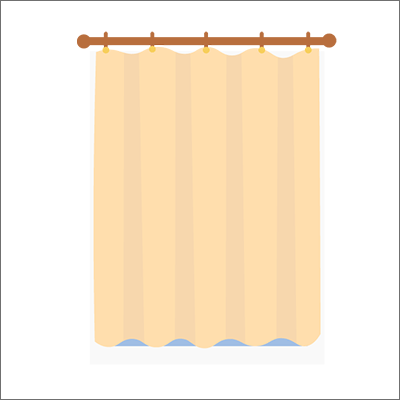 curtains vector art free download
