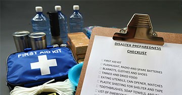 disaster preparedness checklist