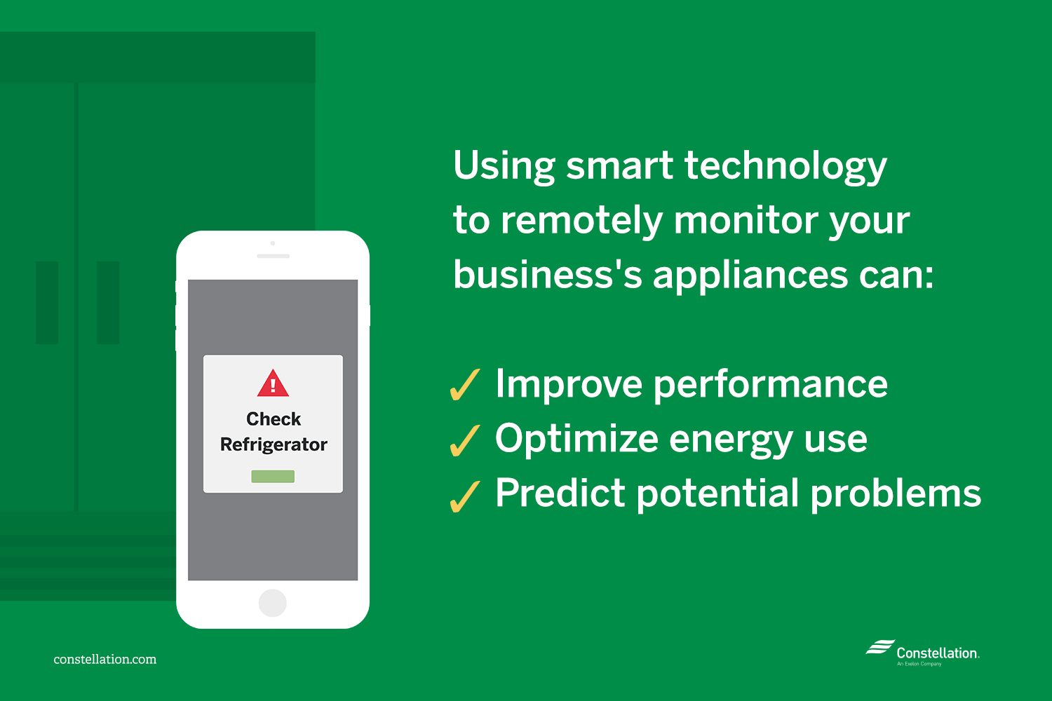 Using Smart Business Technology to Remotely Monitor Appliances