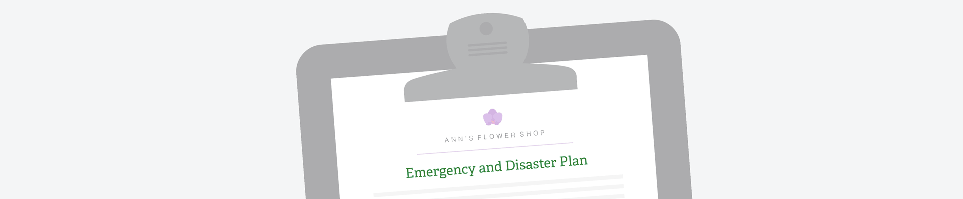 Establishing emergency recovery and disaster plan
