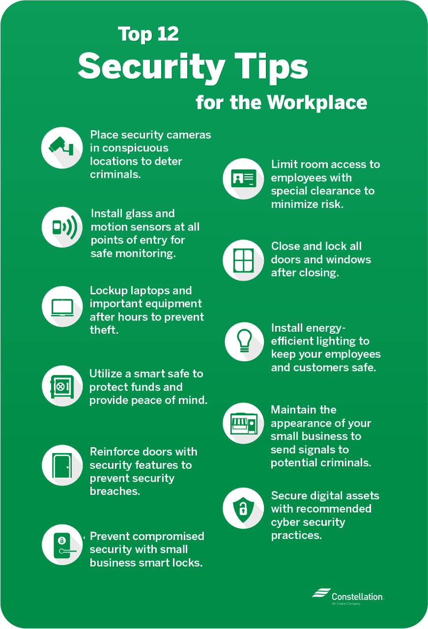 small business security workplace tips