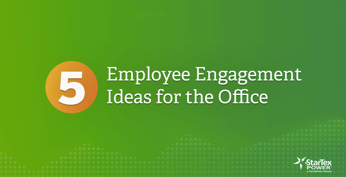 5 Employee Engagement ideas for the office