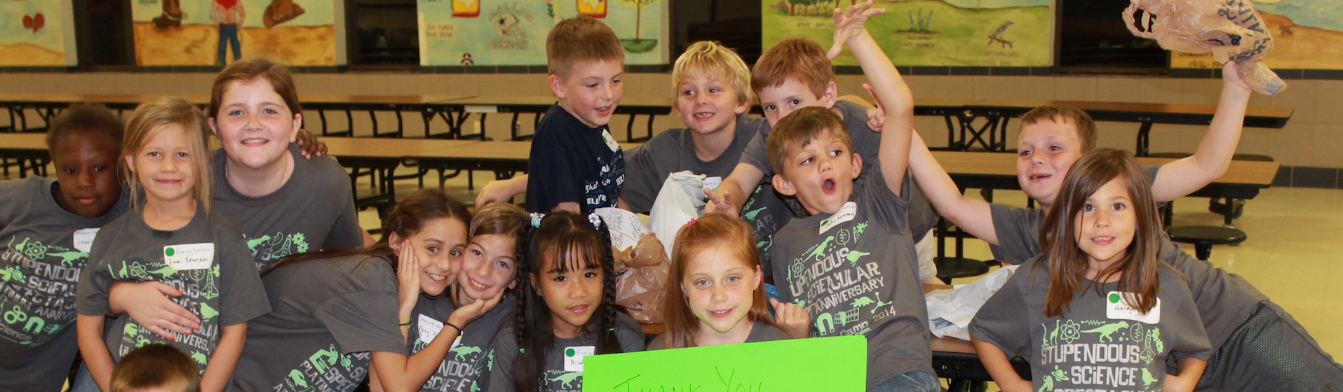 group of kids from a dallas constellation community champions